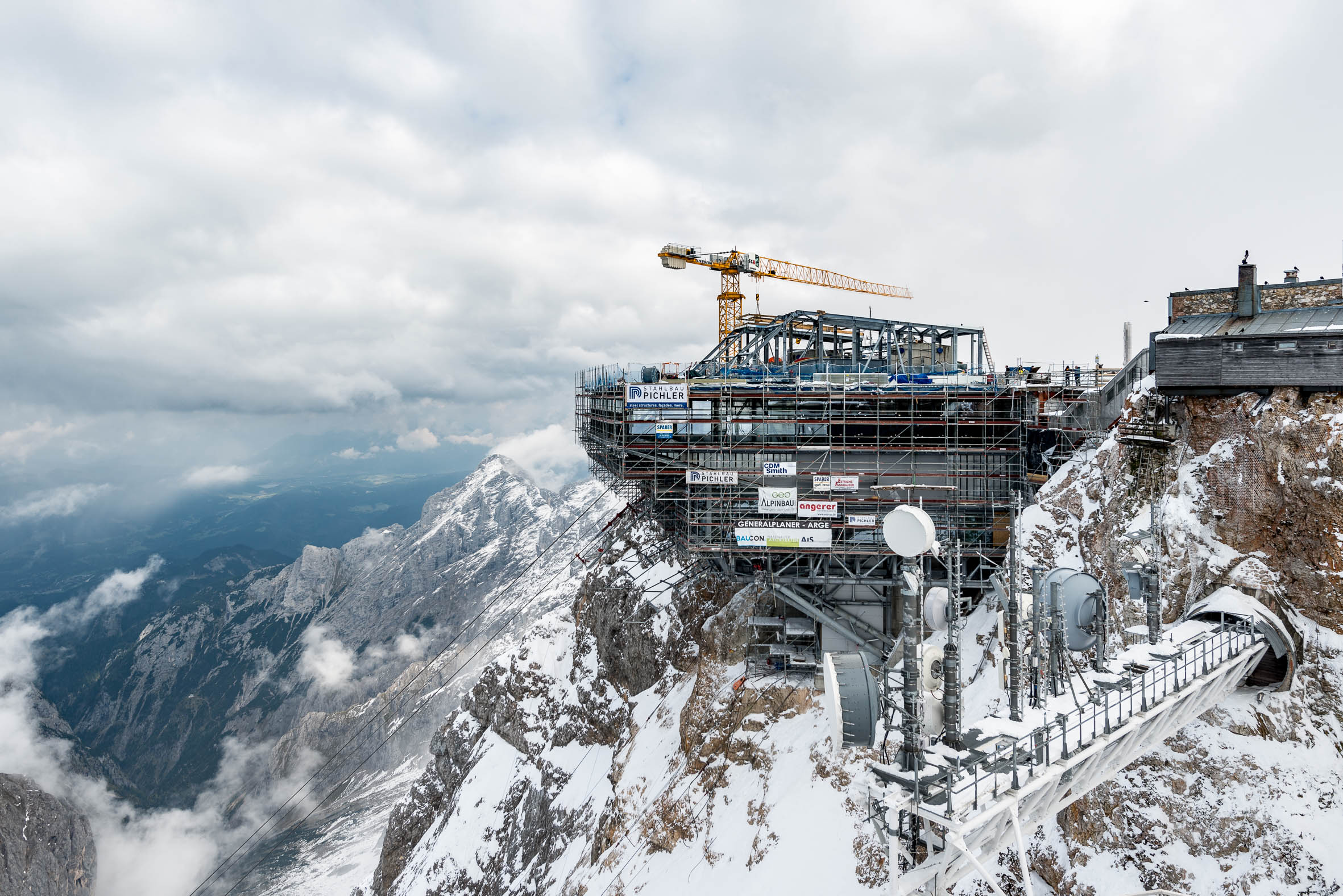 Architekturfotografie Bergstation Zugspitze | Gerd Schaller | BAUWERK PERSPEKTIVEN