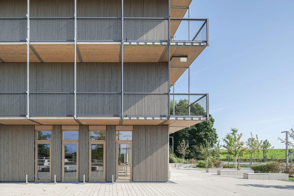 Architekturfotografie Schulzentrum Odelzhausen | Gerd Schaller | BAUWERK PERSPEKTIVEN