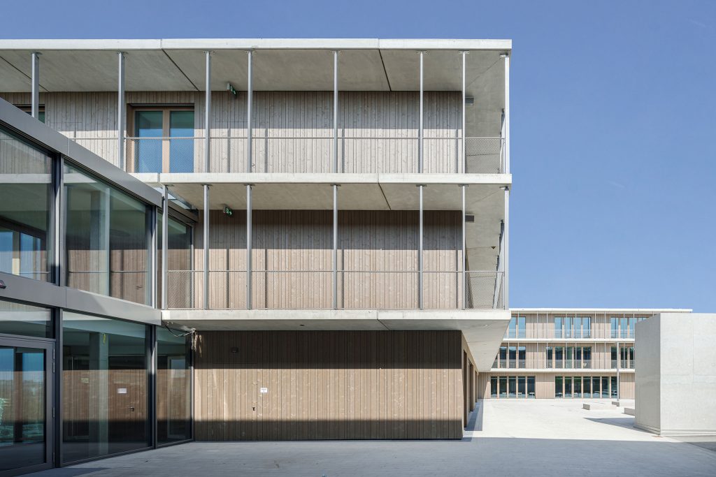 Architekturfotografie Schulzentrum Odelzhausen | Gerd Schaller | BAUWERK PERSPEKTIVEN