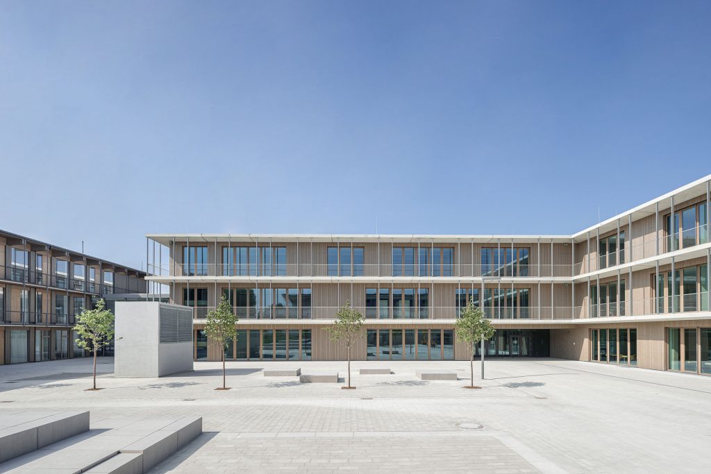 Architekturfotografie Schulzentrum Odelzhausen | Gerd Schaller | BAUWERK PERSPEKTIVEN