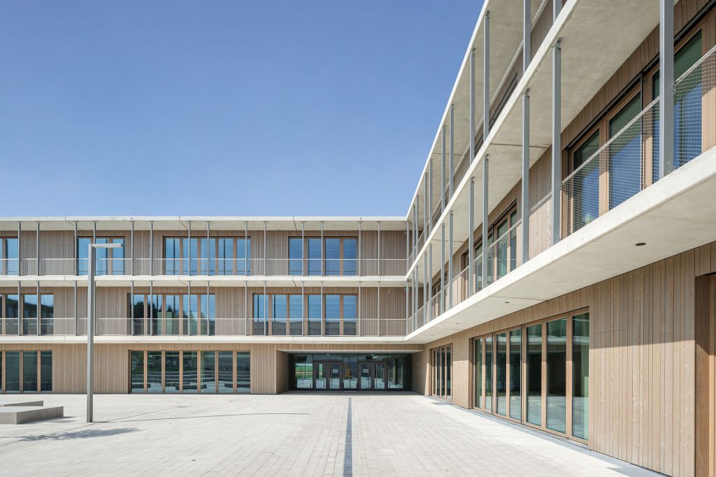 Architekturfotografie Schulzentrum Odelzhausen | Gerd Schaller | BAUWERK PERSPEKTIVEN