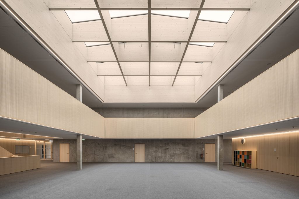 Architekturfotografie Schulzentrum Odelzhausen | Gerd Schaller | BAUWERK PERSPEKTIVEN