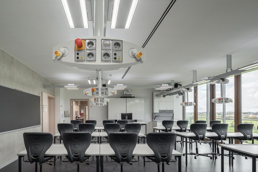 Architekturfotografie Schulzentrum Odelzhausen | Gerd Schaller | BAUWERK PERSPEKTIVEN