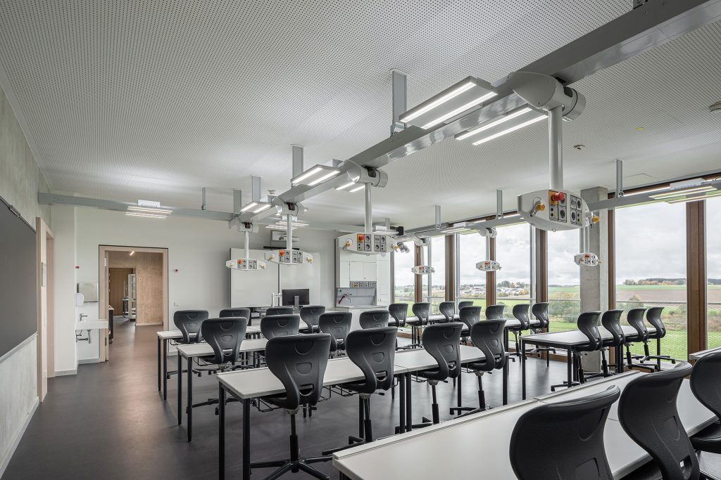 Architekturfotografie Schulzentrum Odelzhausen | Gerd Schaller | BAUWERK PERSPEKTIVEN