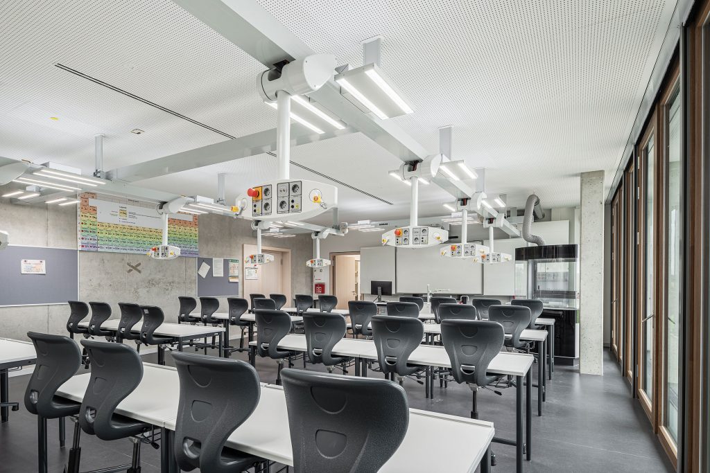 Architekturfotografie Schulzentrum Odelzhausen | Gerd Schaller | BAUWERK PERSPEKTIVEN