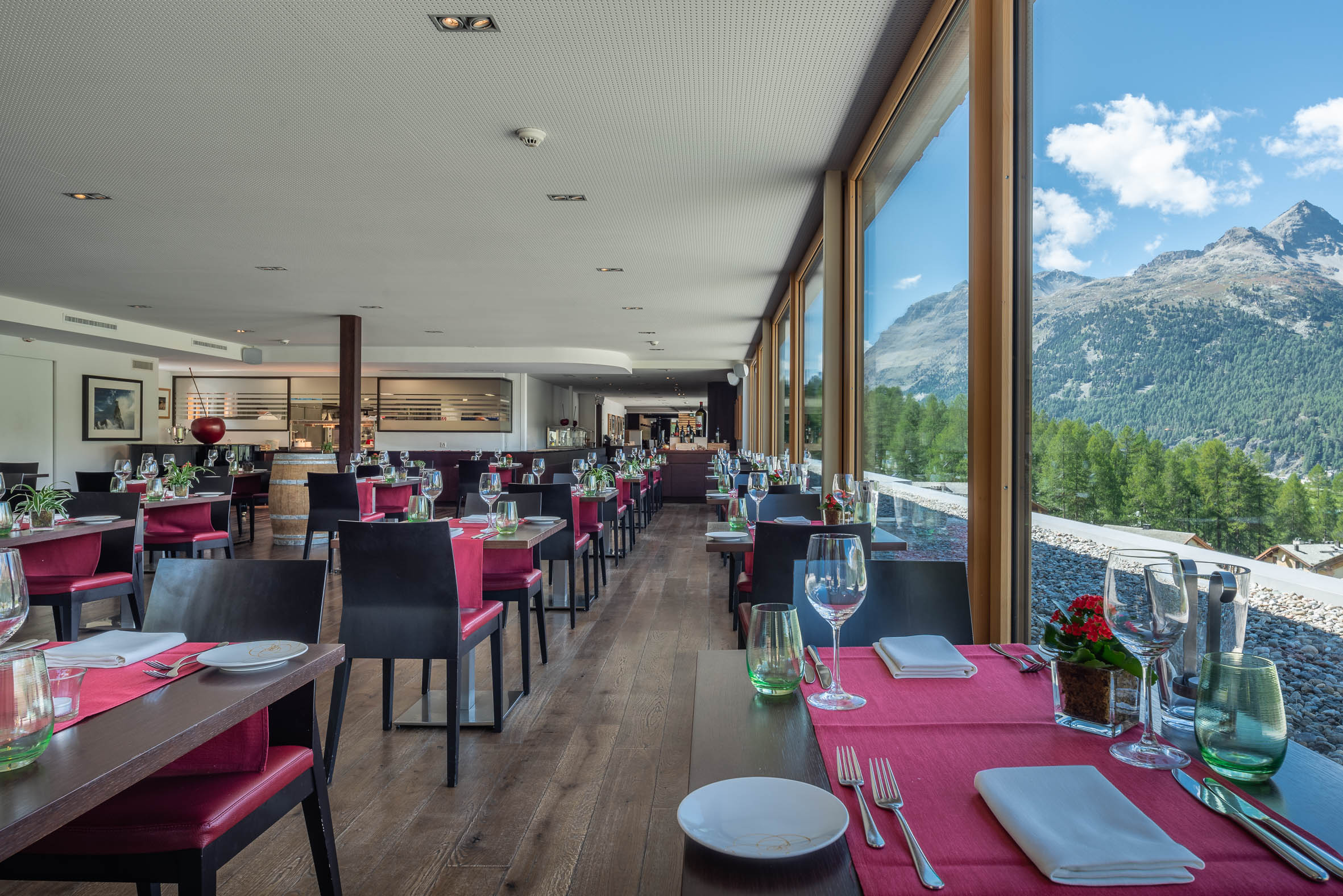 Architekturfotografie Hotel Nira Alpina Silvaplana | Gerd Schaller | BAUWERK PERSPEKTIVEN