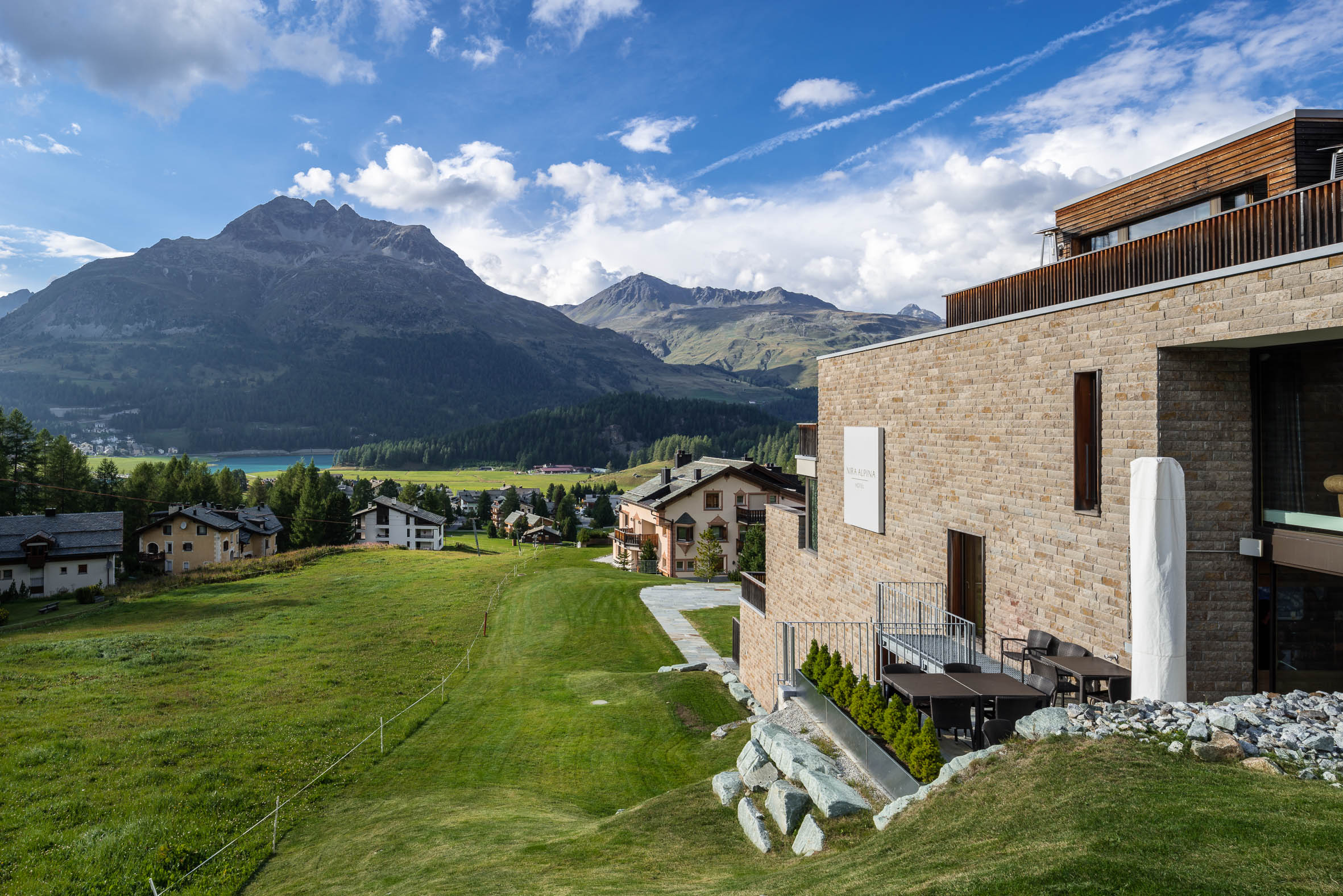 Architekturfotografie Hotel Nira Alpina Silvaplana | Gerd Schaller | BAUWERK PERSPEKTIVEN