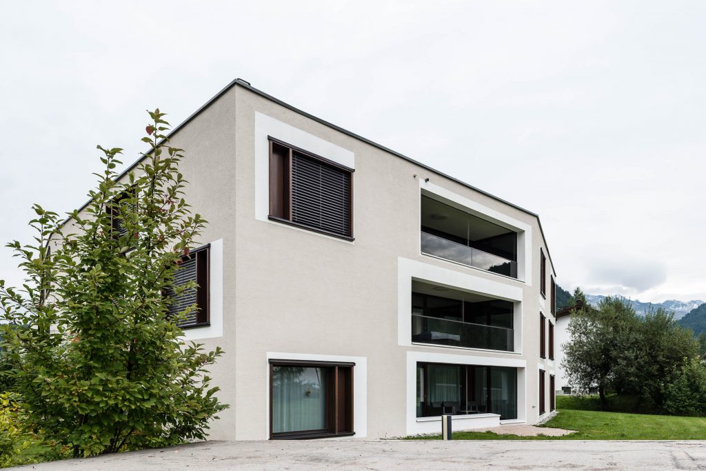 Architekturfotografie Wohnüberbauung Seepromenade Davos | Gerd Schaller | BAUWERK PERSPEKTIVEN