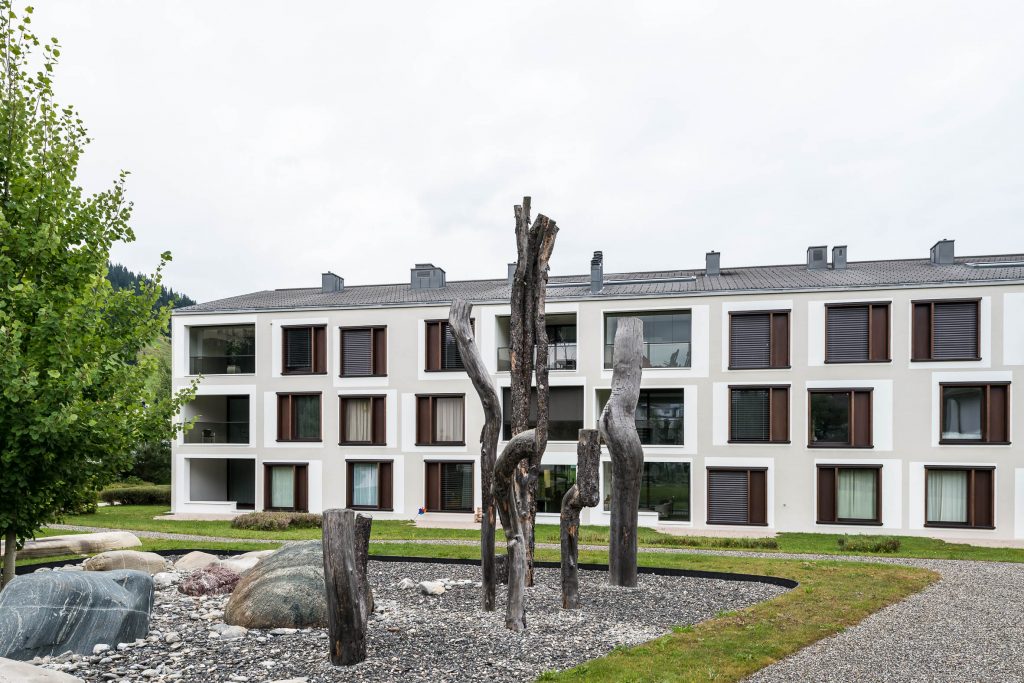 Architekturfotografie Wohnüberbauung Seepromenade Davos | Gerd Schaller | BAUWERK PERSPEKTIVEN