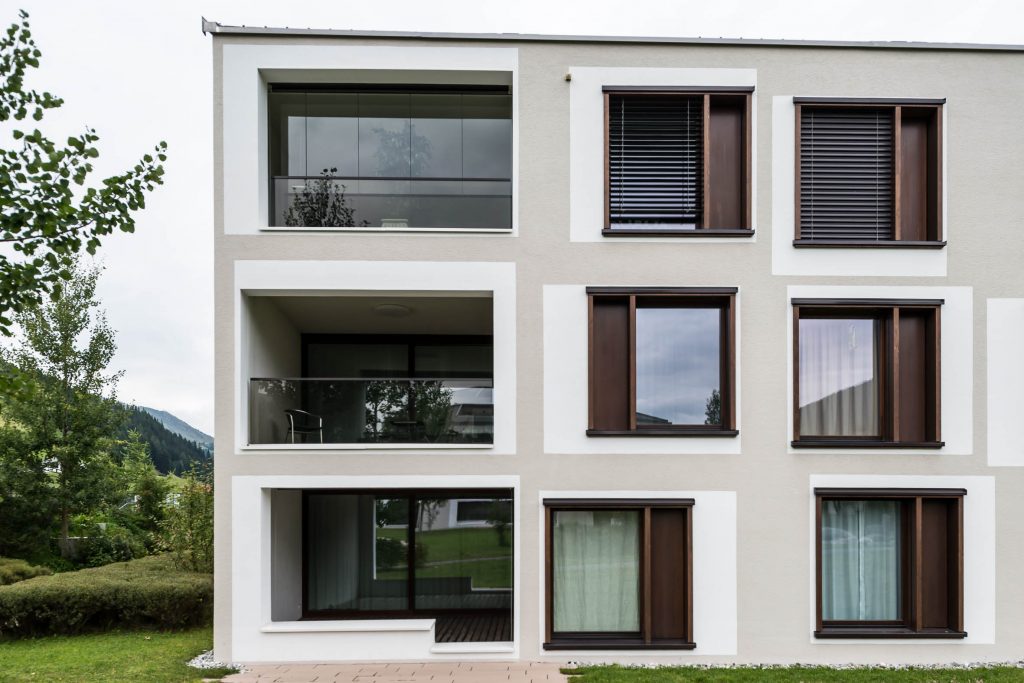 Architekturfotografie Wohnüberbauung Seepromenade Davos | Gerd Schaller | BAUWERK PERSPEKTIVEN