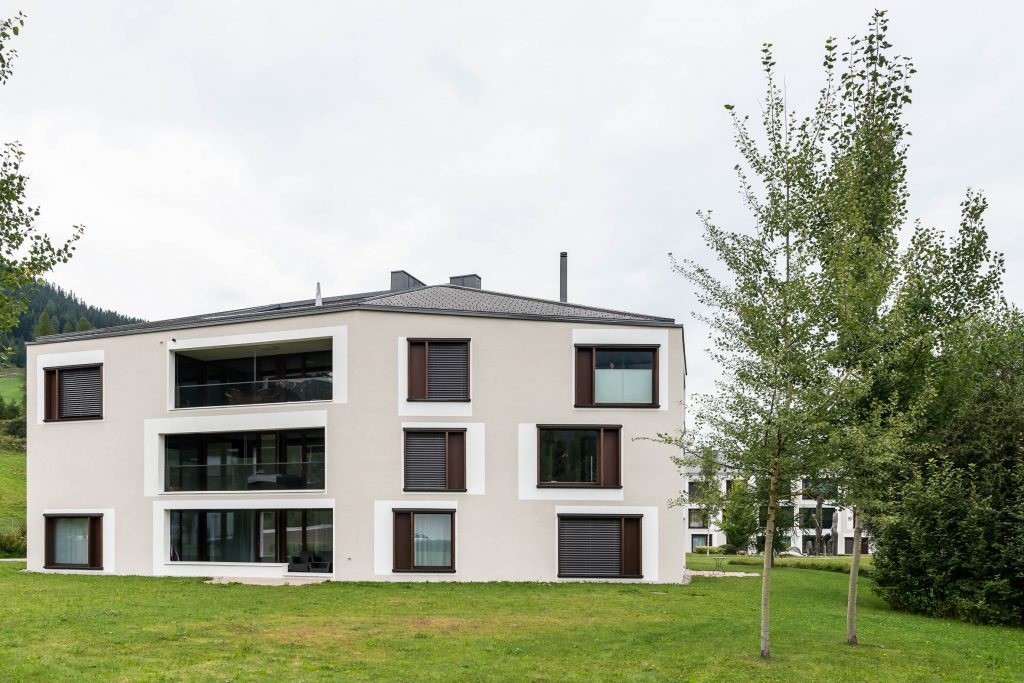 Architekturfotografie Wohnüberbauung Seepromenade Davos | Gerd Schaller | BAUWERK PERSPEKTIVEN