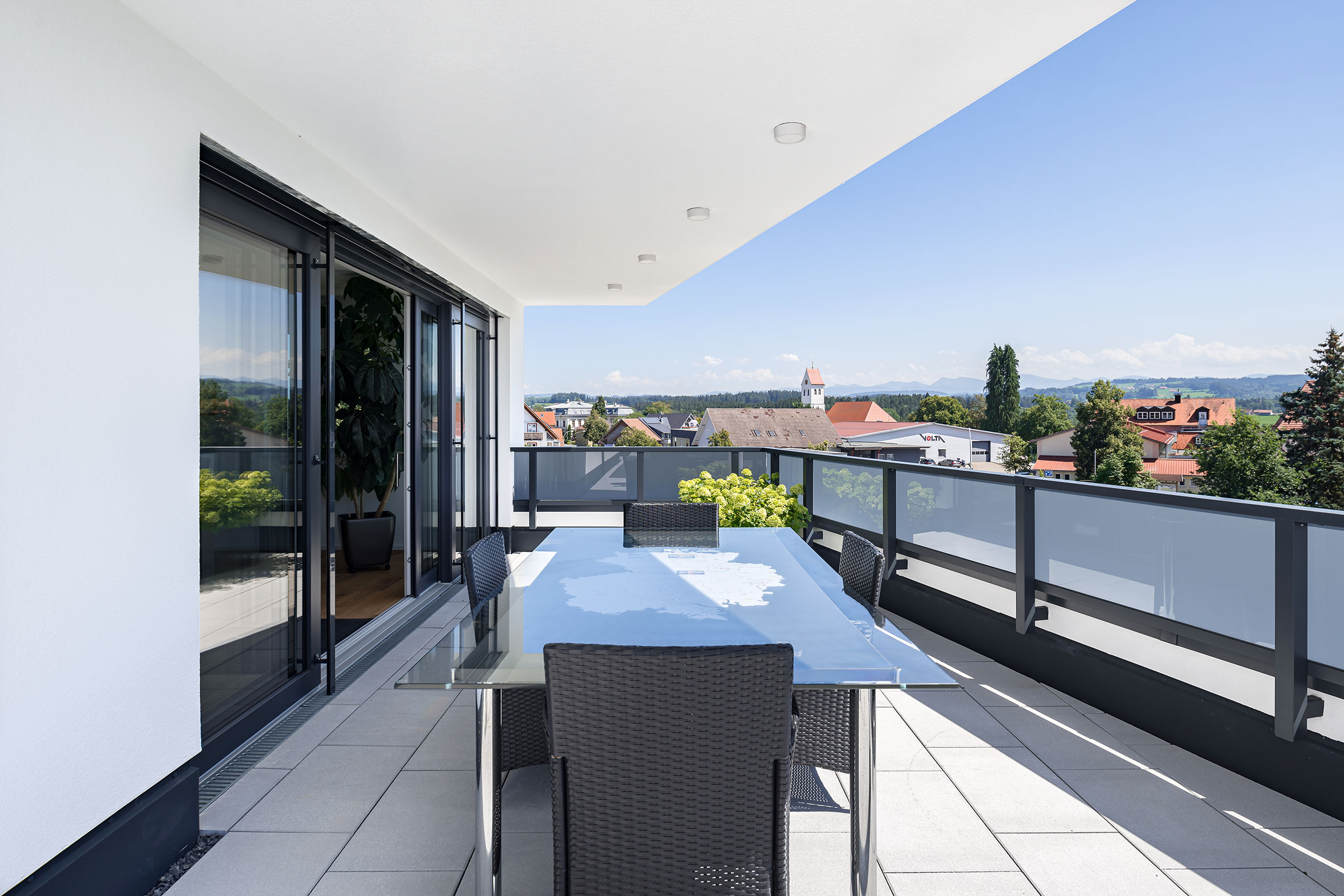 Architekturfotografie Wohnanlage am Obstgarten Hergatz | Gerd Schaller | BAUWERK PERSPEKTIVEN