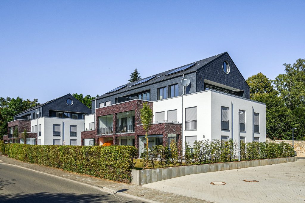 Architekturfotografie West Wall Wohnen Korbach | Gerd Schaller | BAUWERK PERSPEKTIVEN