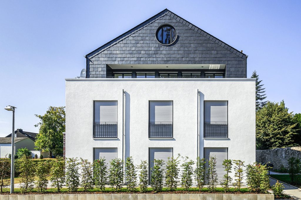 Architekturfotografie West Wall Wohnen Korbach | Gerd Schaller | BAUWERK PERSPEKTIVEN