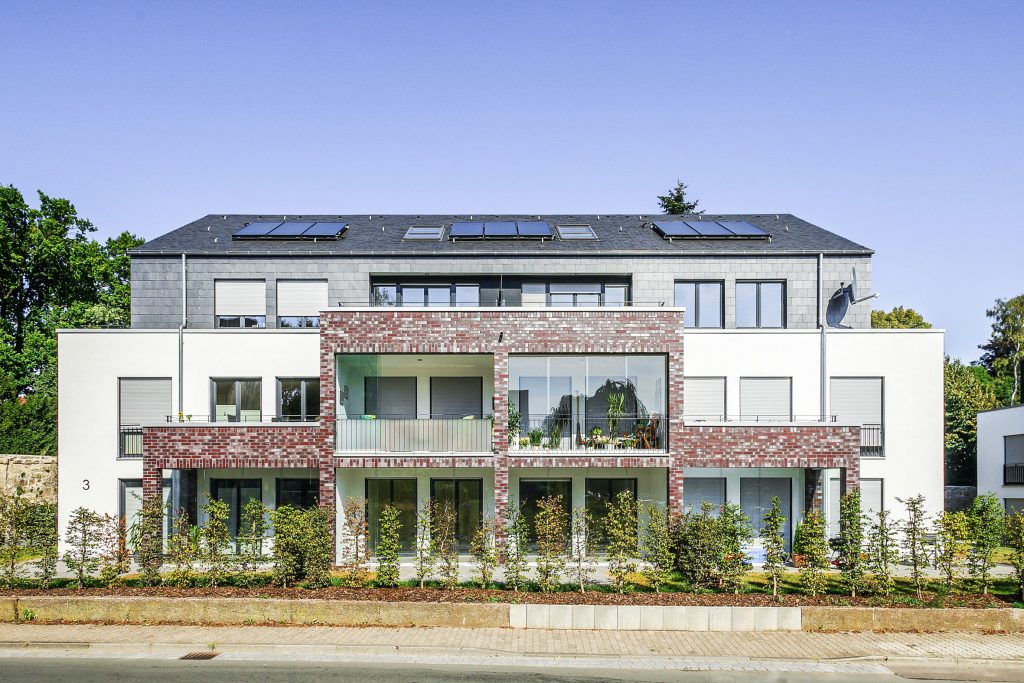 Architekturfotografie West Wall Wohnen Korbach | Gerd Schaller | BAUWERK PERSPEKTIVEN