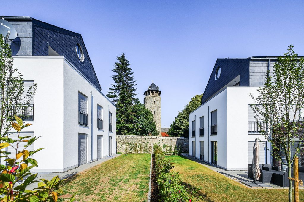 Architekturfotografie West Wall Wohnen Korbach | Gerd Schaller | BAUWERK PERSPEKTIVEN