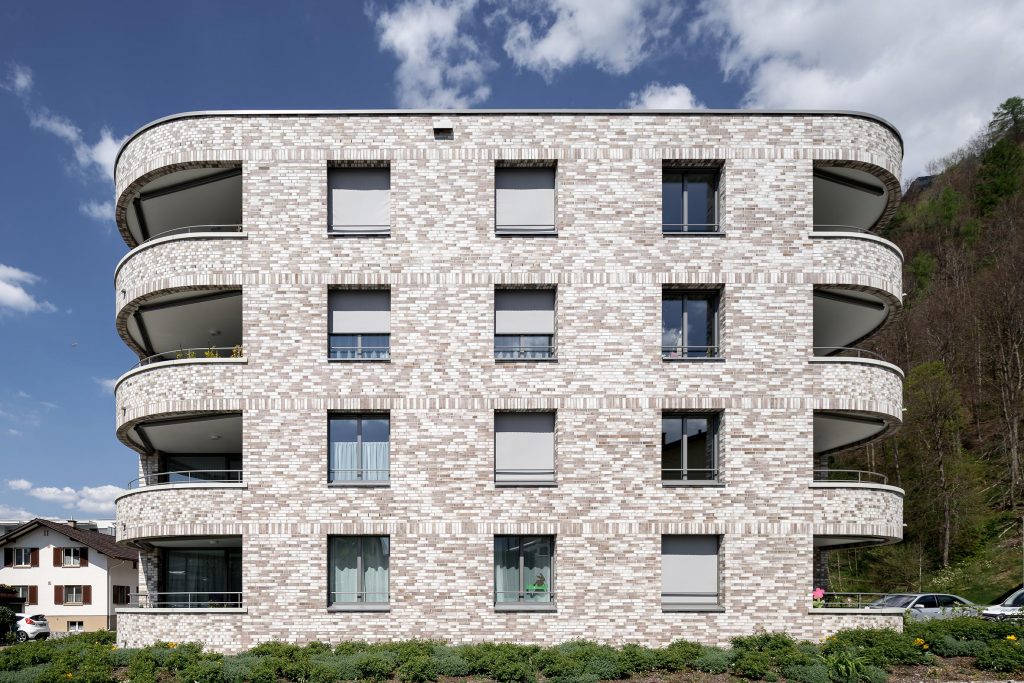 Architekturfotografie Wohnbausiedlung Birkenweg Vaduz | Gerd Schaller | BAUWERK PERSPEKTIVEN