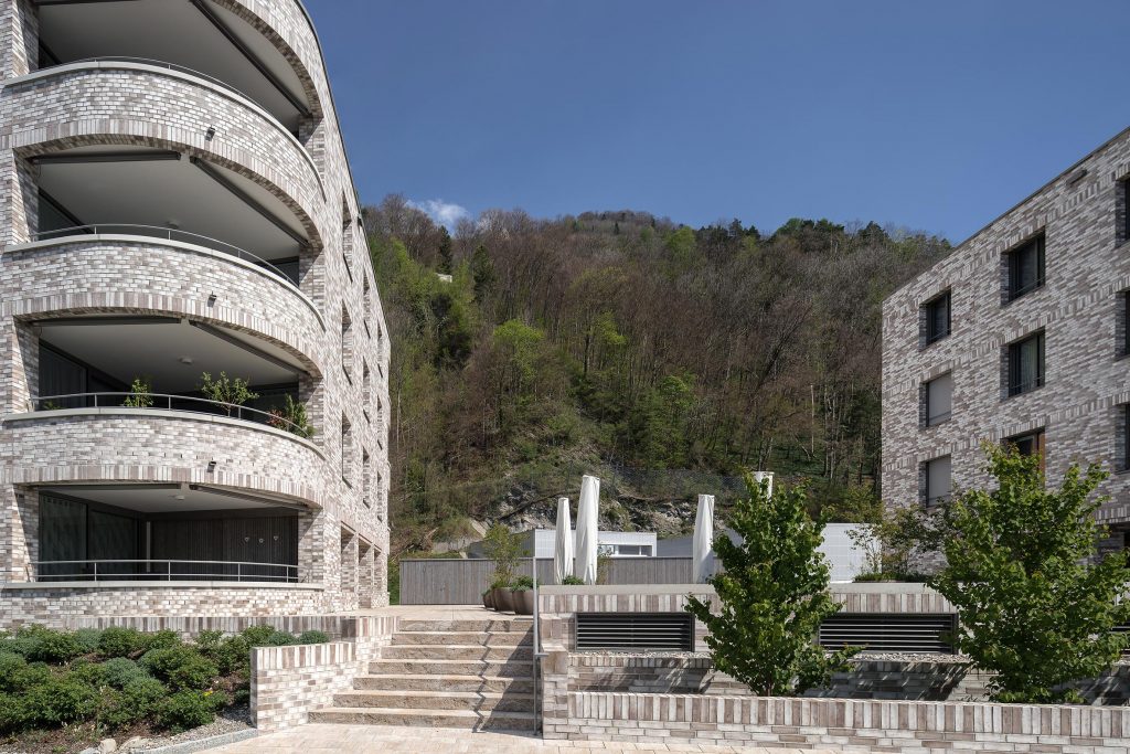 Architekturfotografie Wohnbausiedlung Birkenweg Vaduz | Gerd Schaller | BAUWERK PERSPEKTIVEN