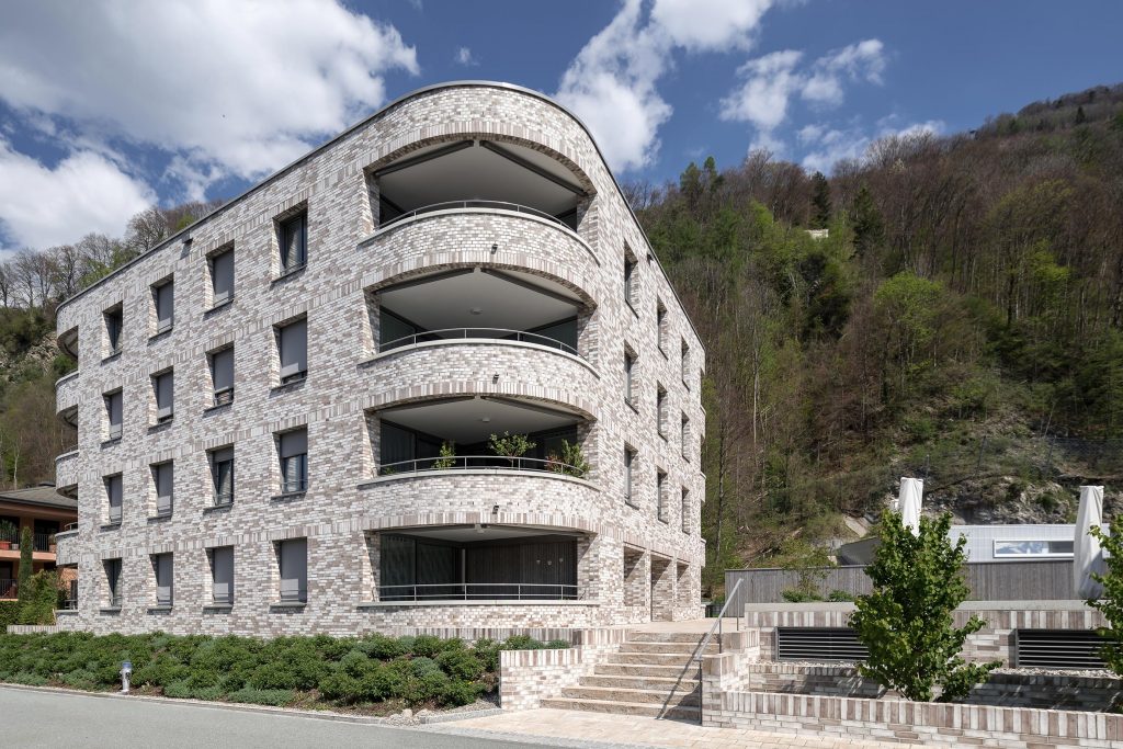Architekturfotografie Wohnbausiedlung Birkenweg Vaduz | Gerd Schaller | BAUWERK PERSPEKTIVEN