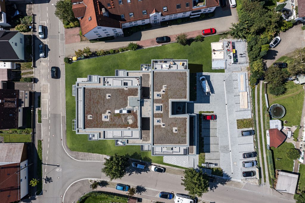 Architekturfotografie Seniorenwohnen Schwabmünchen | Gerd Schaller | BAUWERK PERSPEKTIVEN