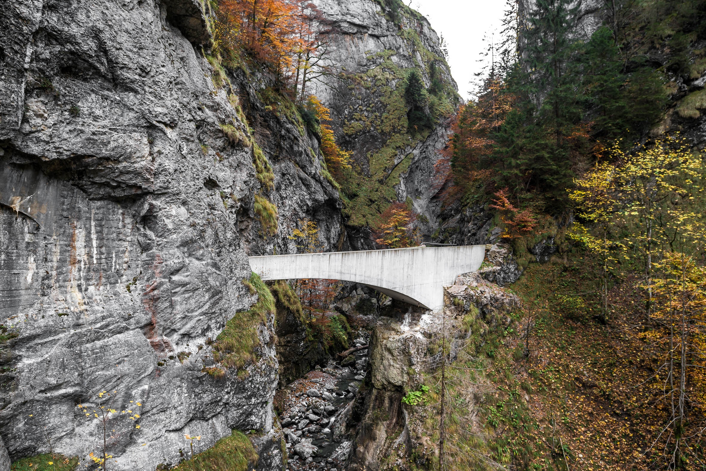 Architekturfotografie Schaufelschluchtbrücke Ebnit | Gerd Schaller | BAUWERK PERSPEKTIVEN