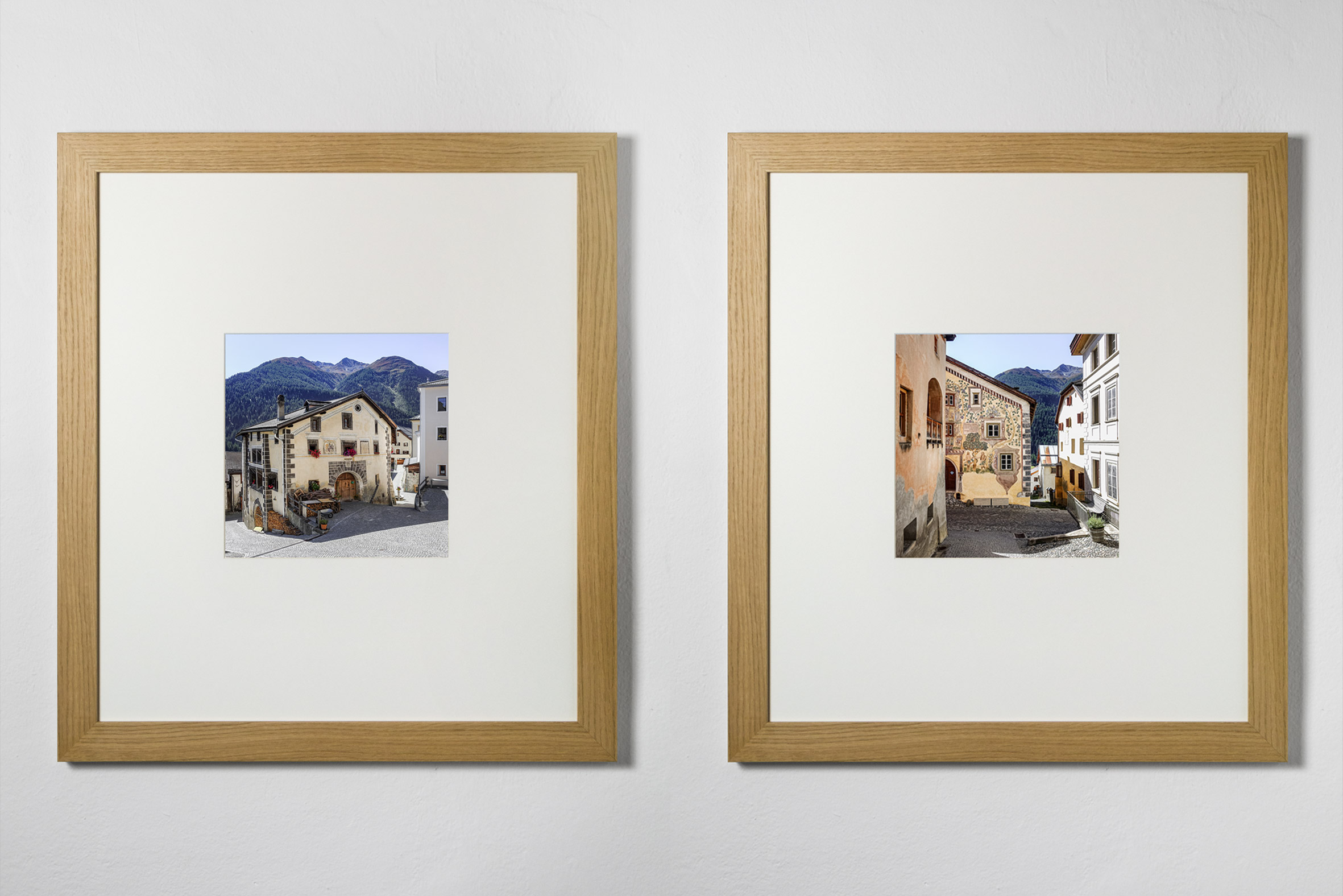 Nira Engiadina @ Hotel Nira Alpina | Artwork No. 5 und 6 | Historische Engadinerhäuser Ardez | Gerd Schaller