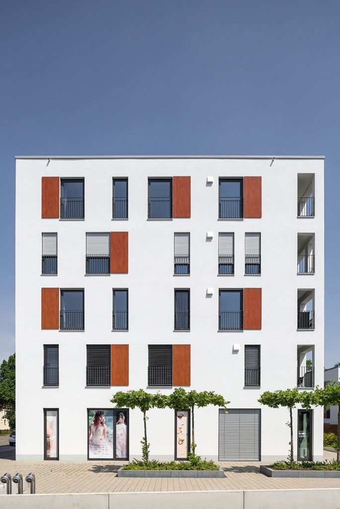 Architekturfotografie Lechterrassen Landsberg am Lech | Gerd Schaller | BAUWERK PERSPEKTIVEN