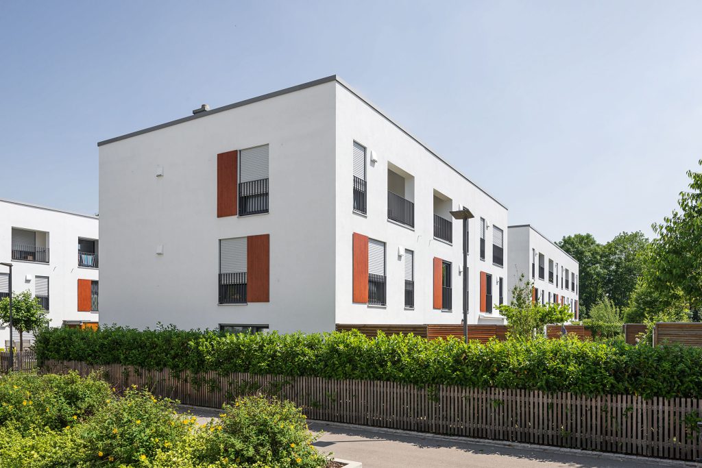 Architekturfotografie Lechterrassen Landsberg am Lech | Gerd Schaller | BAUWERK PERSPEKTIVEN