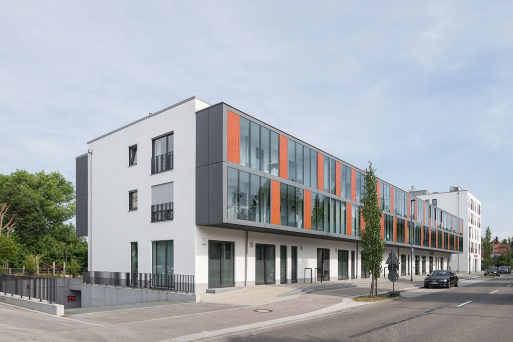 Architekturfotografie Lechterrassen Landsberg am Lech | Gerd Schaller | BAUWERK PERSPEKTIVEN