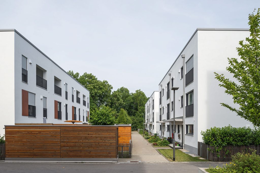 Architekturfotografie Lechterrassen Landsberg am Lech | Gerd Schaller | BAUWERK PERSPEKTIVEN