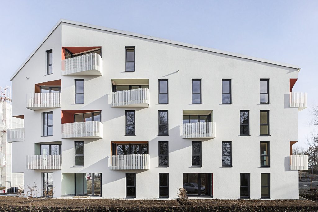 Architekturfotografie Wohnquartier Ludwigshöhe Kempten | Gerd Schaller | BAUWERK PERSPEKTIVEN