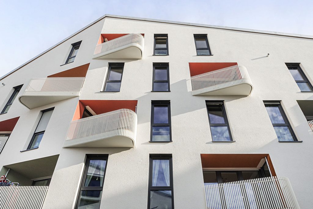 Architekturfotografie Wohnquartier Ludwigshöhe Kempten | Gerd Schaller | BAUWERK PERSPEKTIVEN