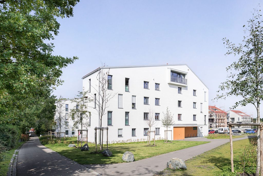 Architekturfotografie Wohnquartier Ludwigshöhe Kempten | Gerd Schaller | BAUWERK PERSPEKTIVEN