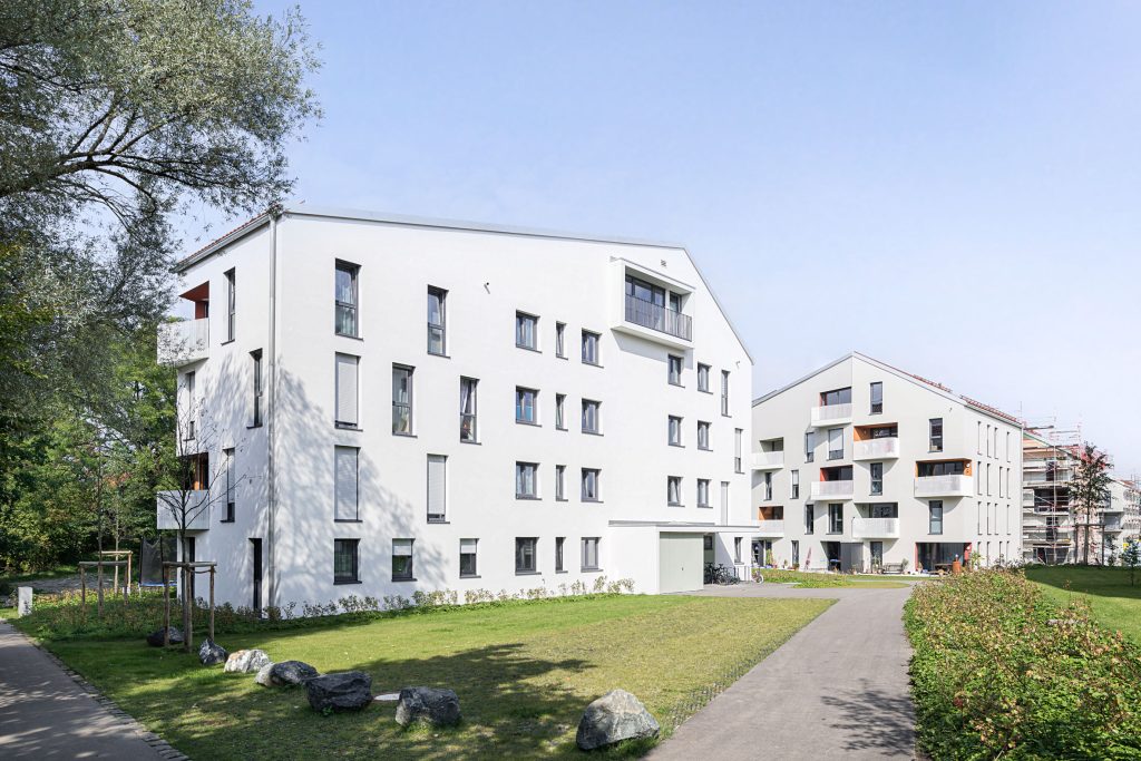 Architekturfotografie Wohnquartier Ludwigshöhe Kempten | Gerd Schaller | BAUWERK PERSPEKTIVEN