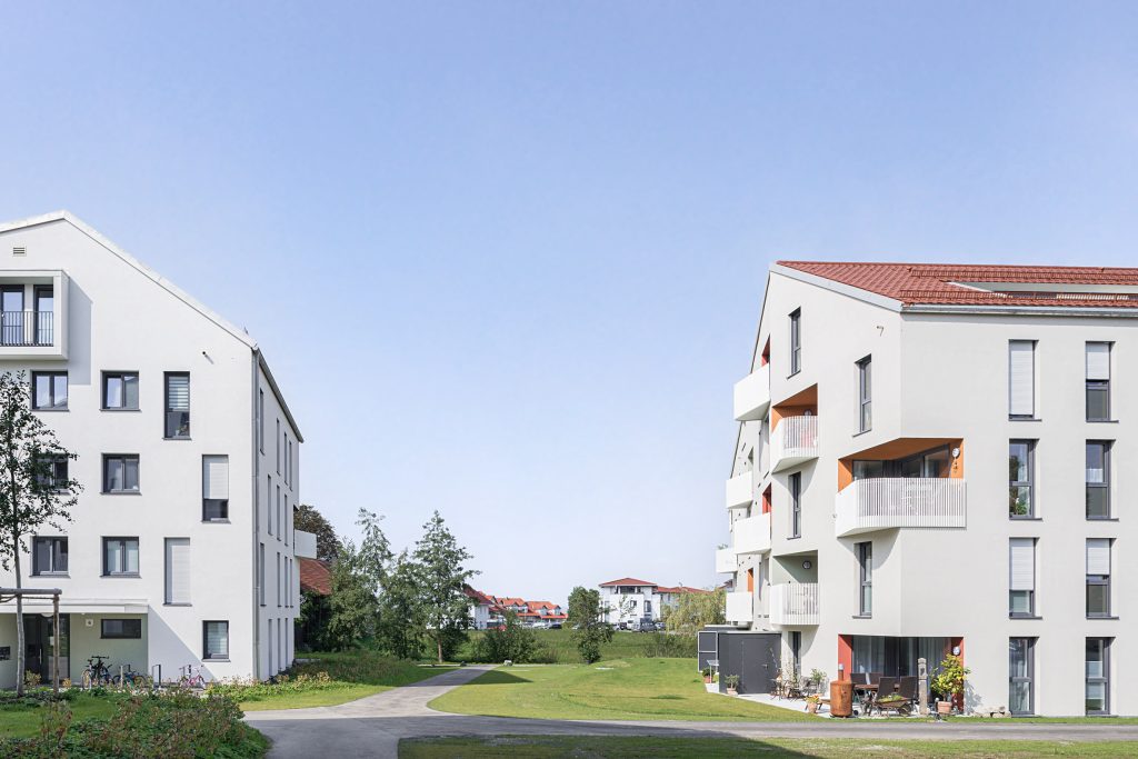 Architekturfotografie Wohnquartier Ludwigshöhe Kempten | Gerd Schaller | BAUWERK PERSPEKTIVEN
