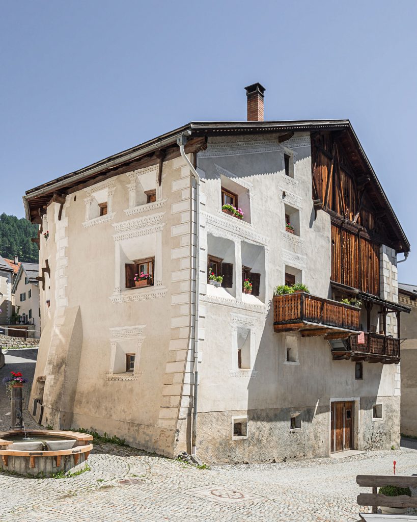 Haus Che Isla Ardez | Architekturfotografie: Gerd Schaller