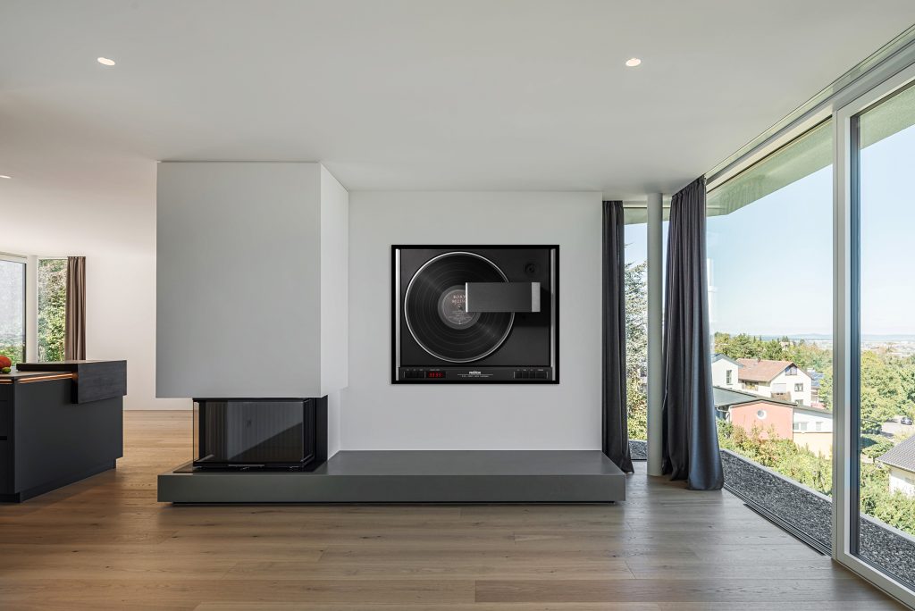 Haus W Gerlingen | Weber + Hummel Architekten Stuttgart | Artwork: Vinylography | Architekturfotografie: Gerd Schaller