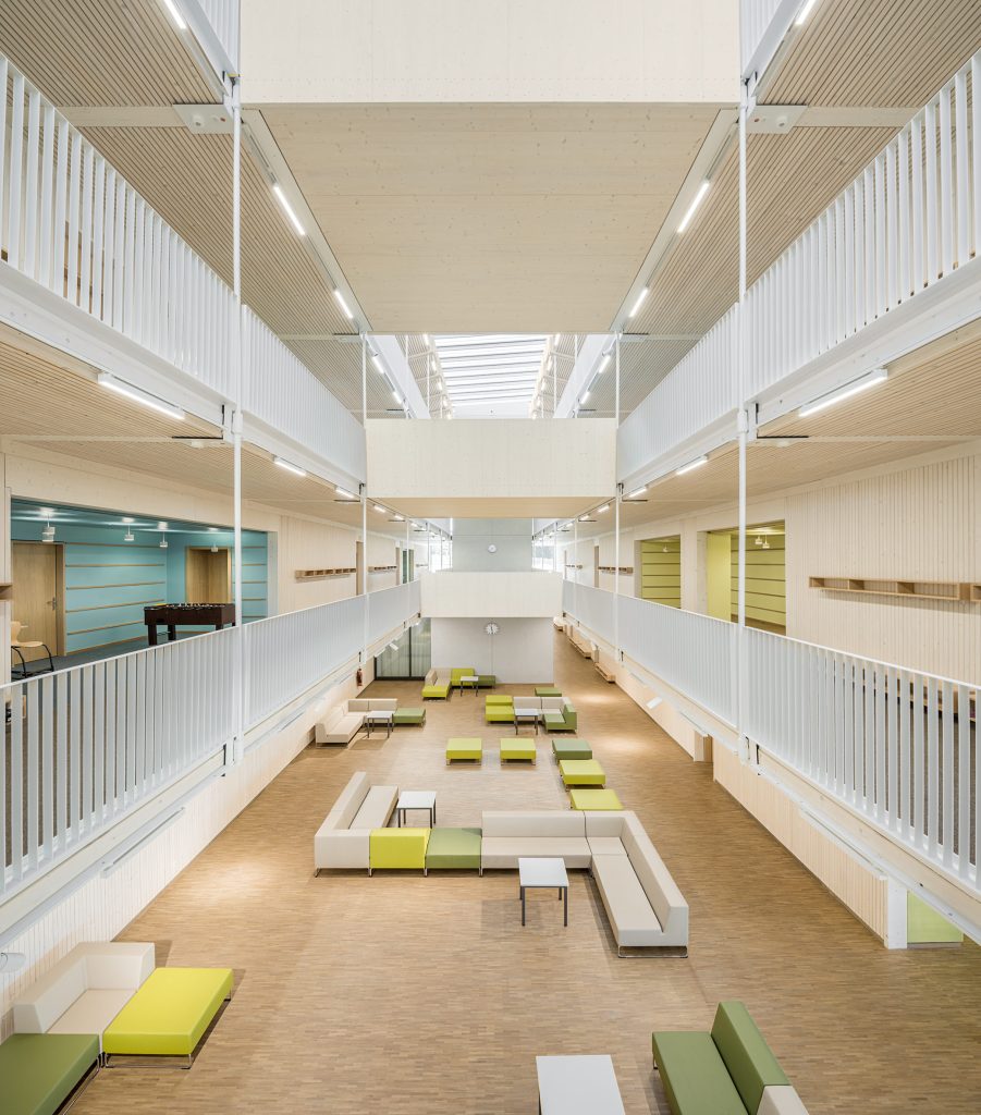 Architekturfotografie Odelzhausen Schulzentrum | Gerd Schaller | BAUWERK PERSPEKTIVEN