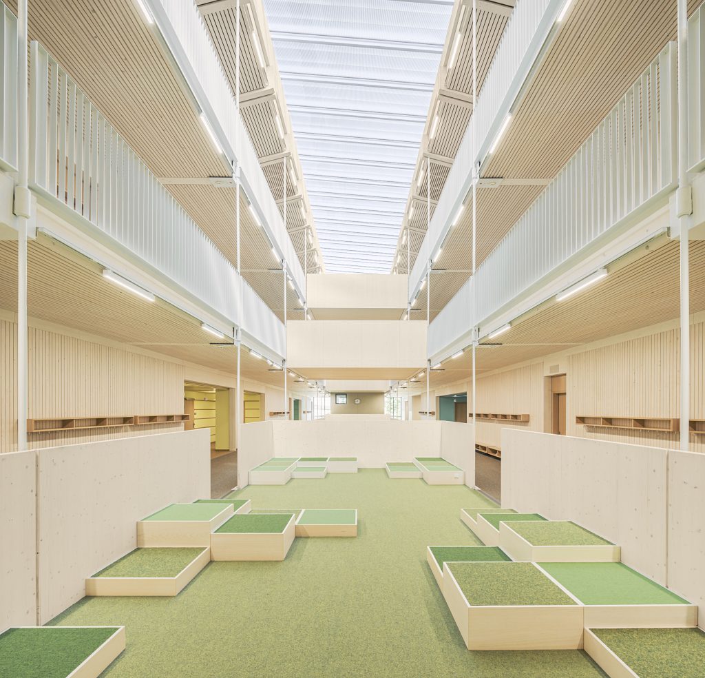 Architekturfotografie Odelzhausen Schulzentrum | Gerd Schaller | BAUWERK PERSPEKTIVEN