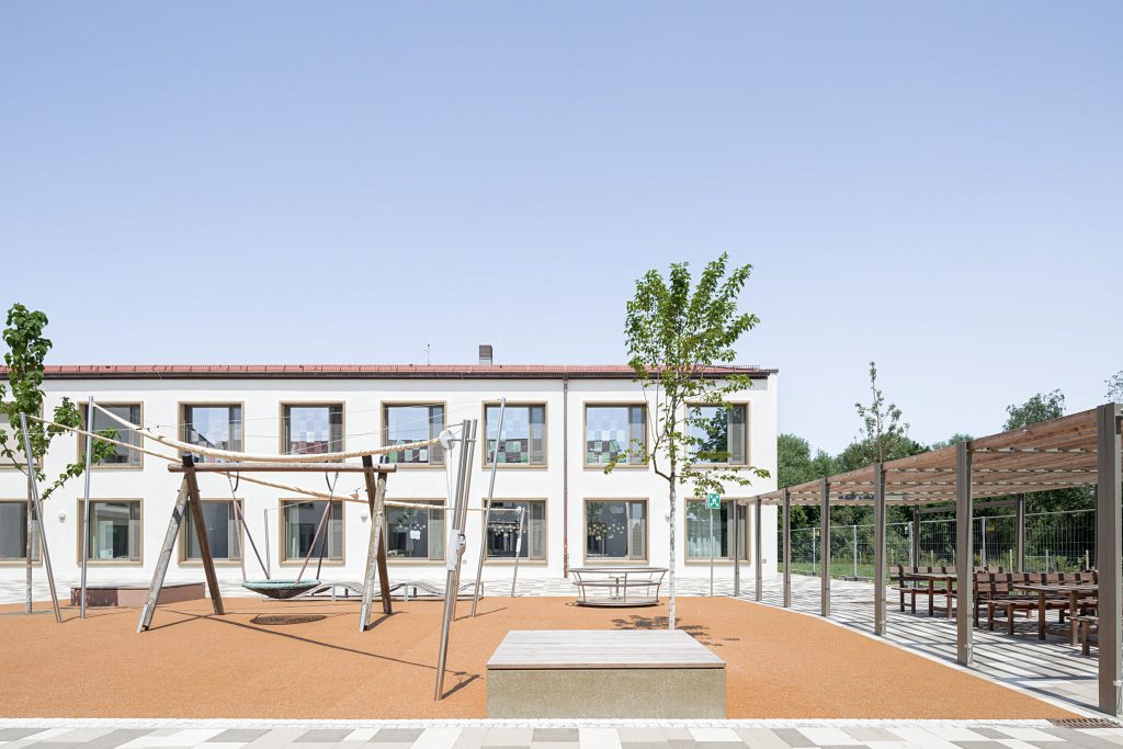 Architekturfotografie Johannes Neuhäusler Schule Röhrmoos Schönbrunn | Gerd Schaller | BAUWERK PERSPEKTIVEN