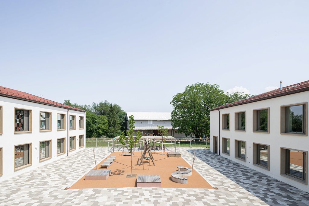 Architekturfotografie Johannes Neuhäusler Schule Röhrmoos Schönbrunn | Gerd Schaller | BAUWERK PERSPEKTIVEN