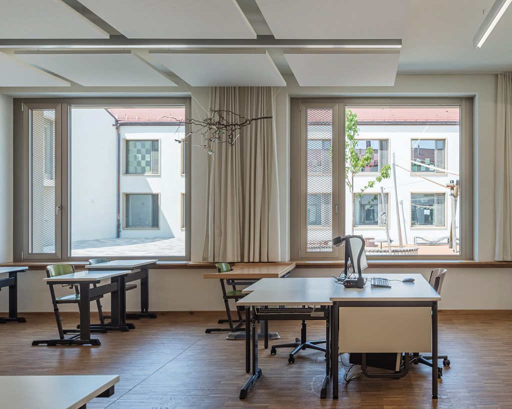 Architekturfotografie Johannes Neuhäusler Schule Röhrmoos Schönbrunn | Gerd Schaller | BAUWERK PERSPEKTIVEN