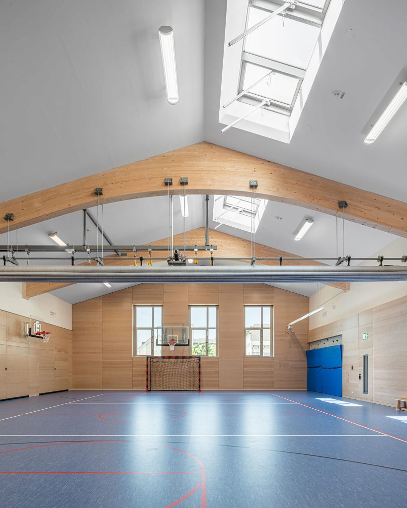 Architekturfotografie Johannes Neuhäusler Schule Röhrmoos Schönbrunn | Gerd Schaller | BAUWERK PERSPEKTIVEN