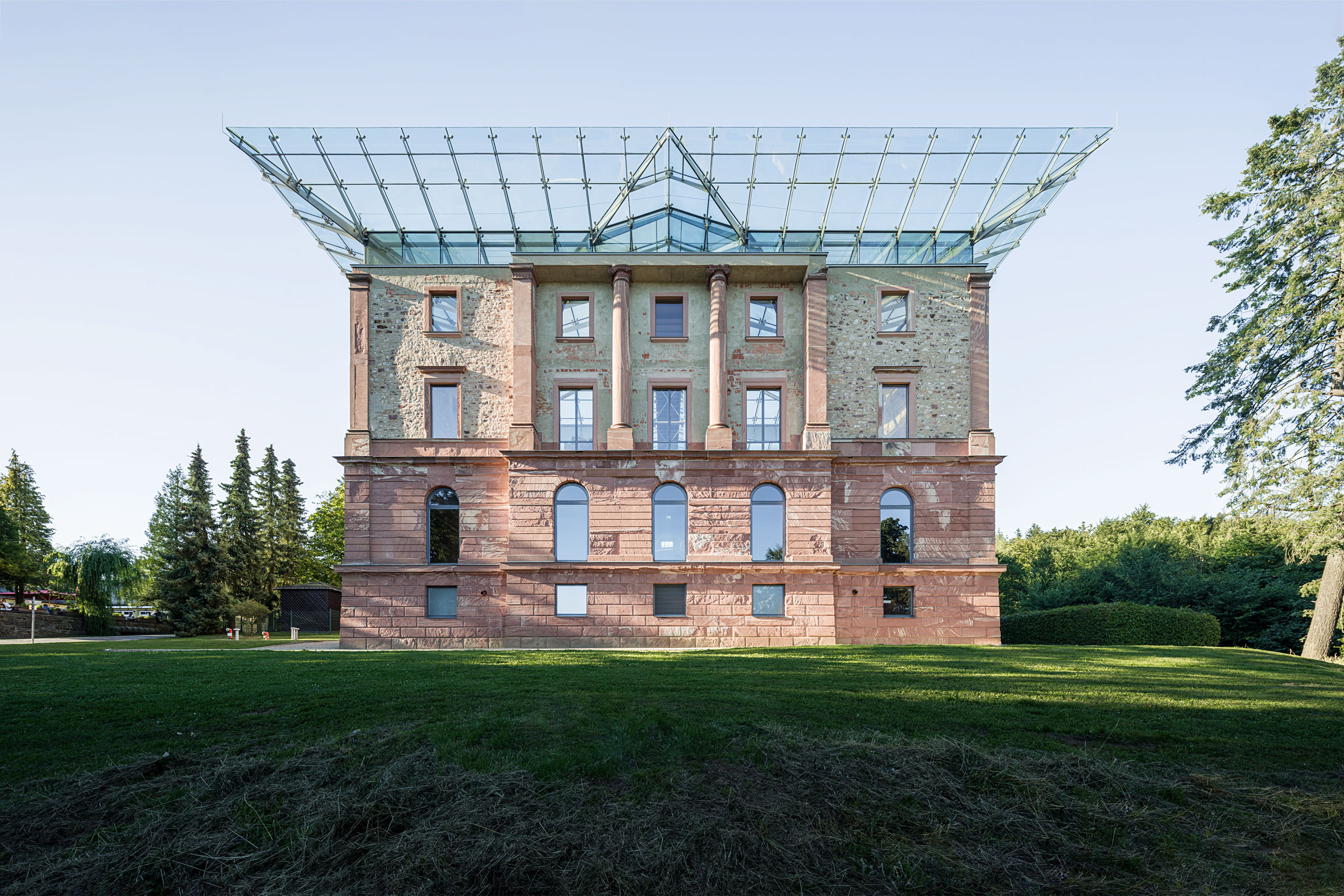 Architekturfotografie Jagdschloss Platte Wiesbaden | Gerd Schaller | BAUWERK PERSPEKTIVEN
