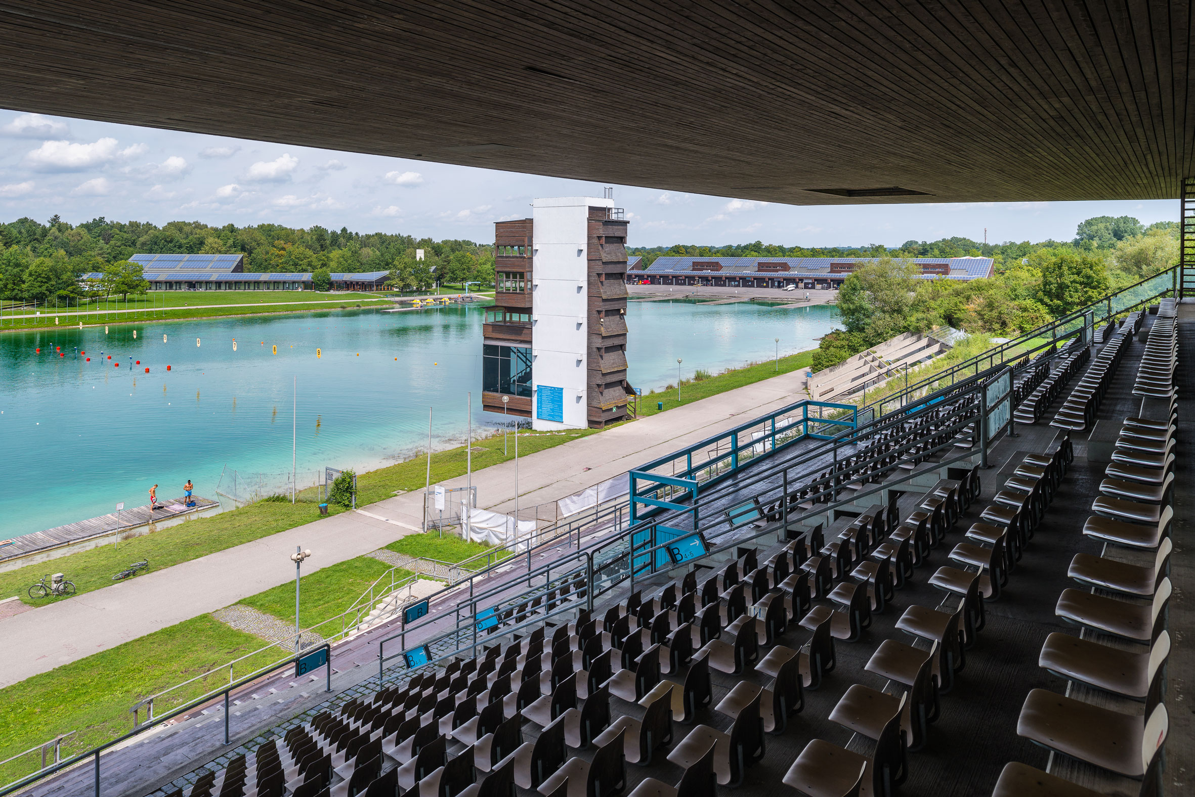 Architekturfotografie Olympia Regattastrecke Oberschleißheim | Gerd Schaller | BAUWERK PERSPEKTIVEN