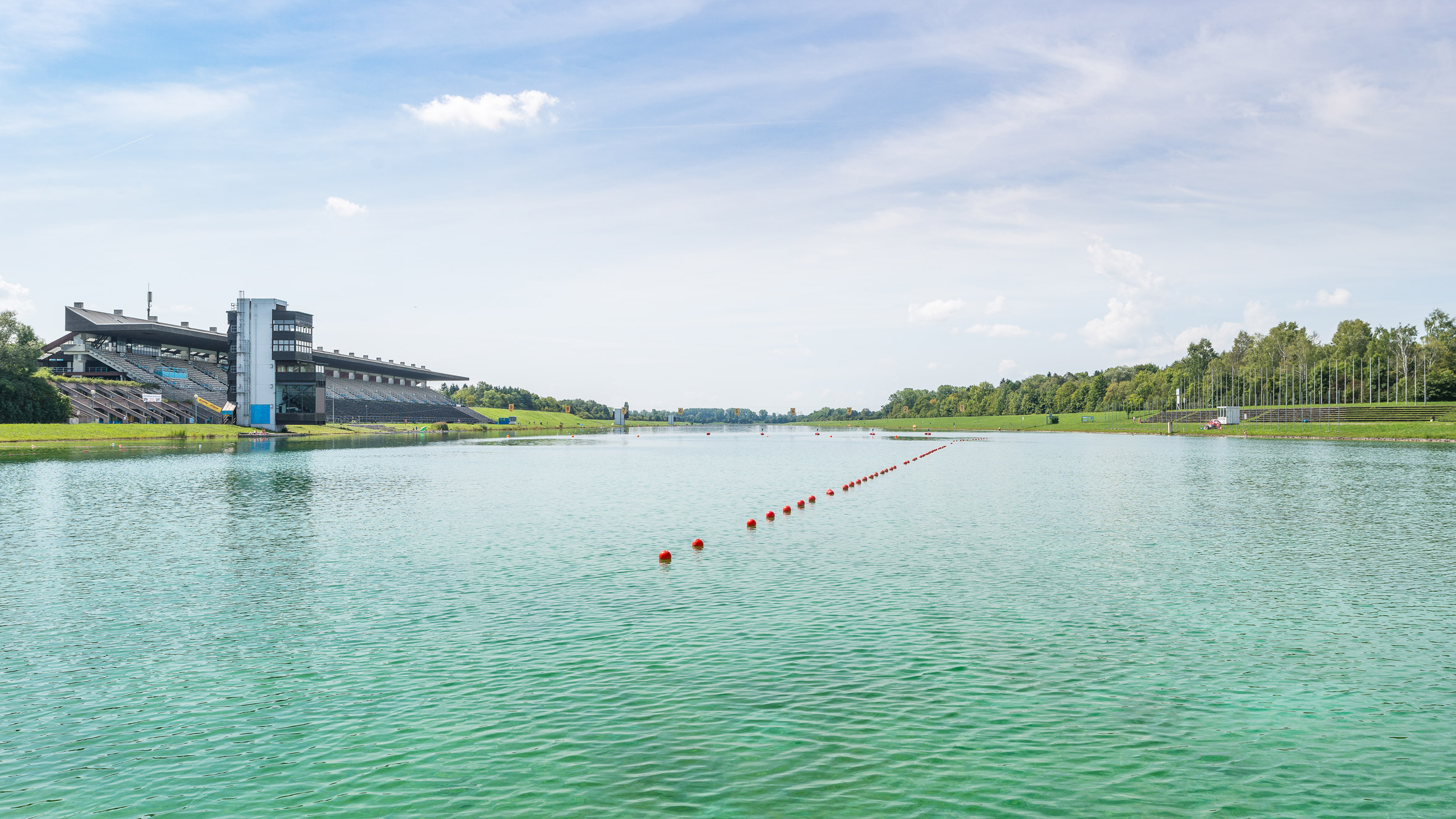 Architekturfotografie Olympia Regattastrecke Oberschleißheim | Gerd Schaller | BAUWERK PERSPEKTIVEN