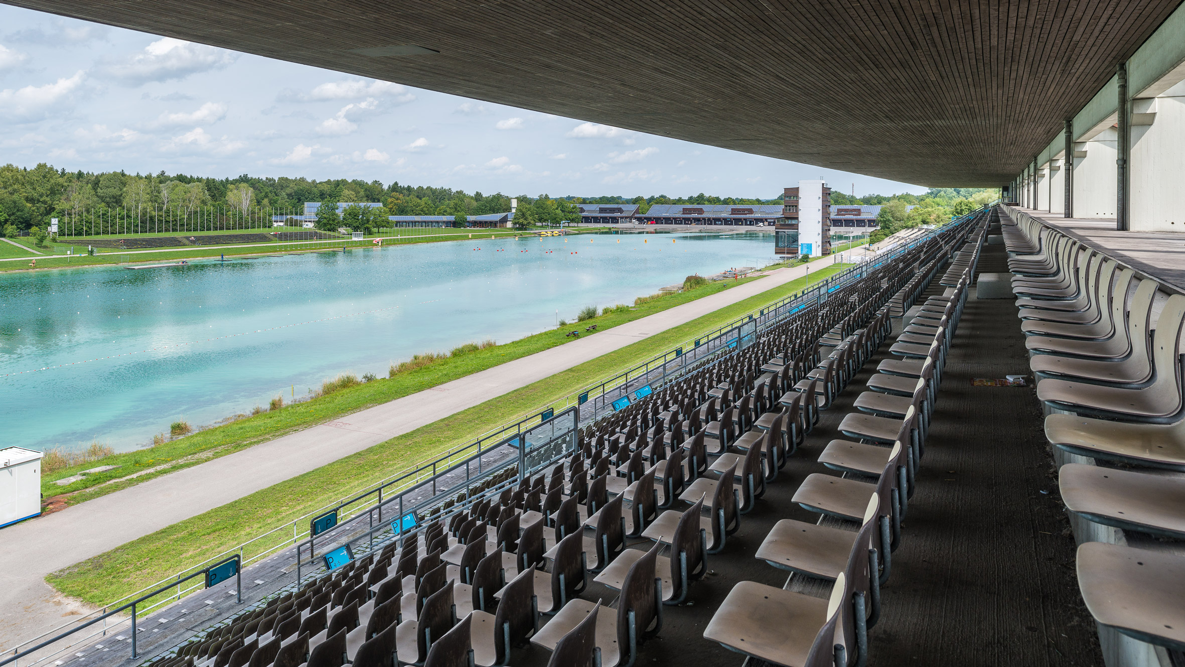 Architekturfotografie Olympia Regattastrecke Oberschleißheim | Gerd Schaller | BAUWERK PERSPEKTIVEN