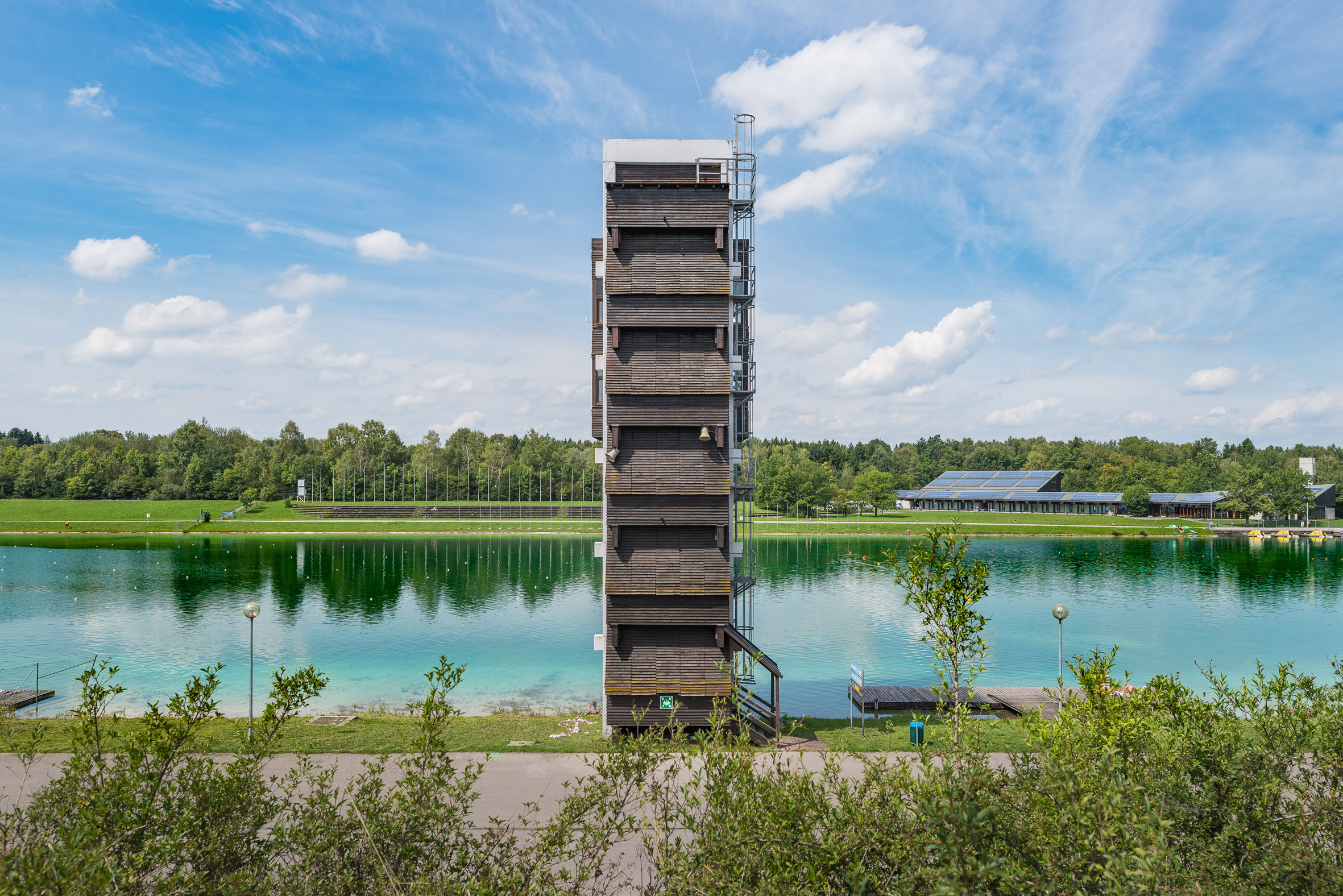 Architekturfotografie Olympia Regattastrecke Oberschleißheim | Gerd Schaller | BAUWERK PERSPEKTIVEN