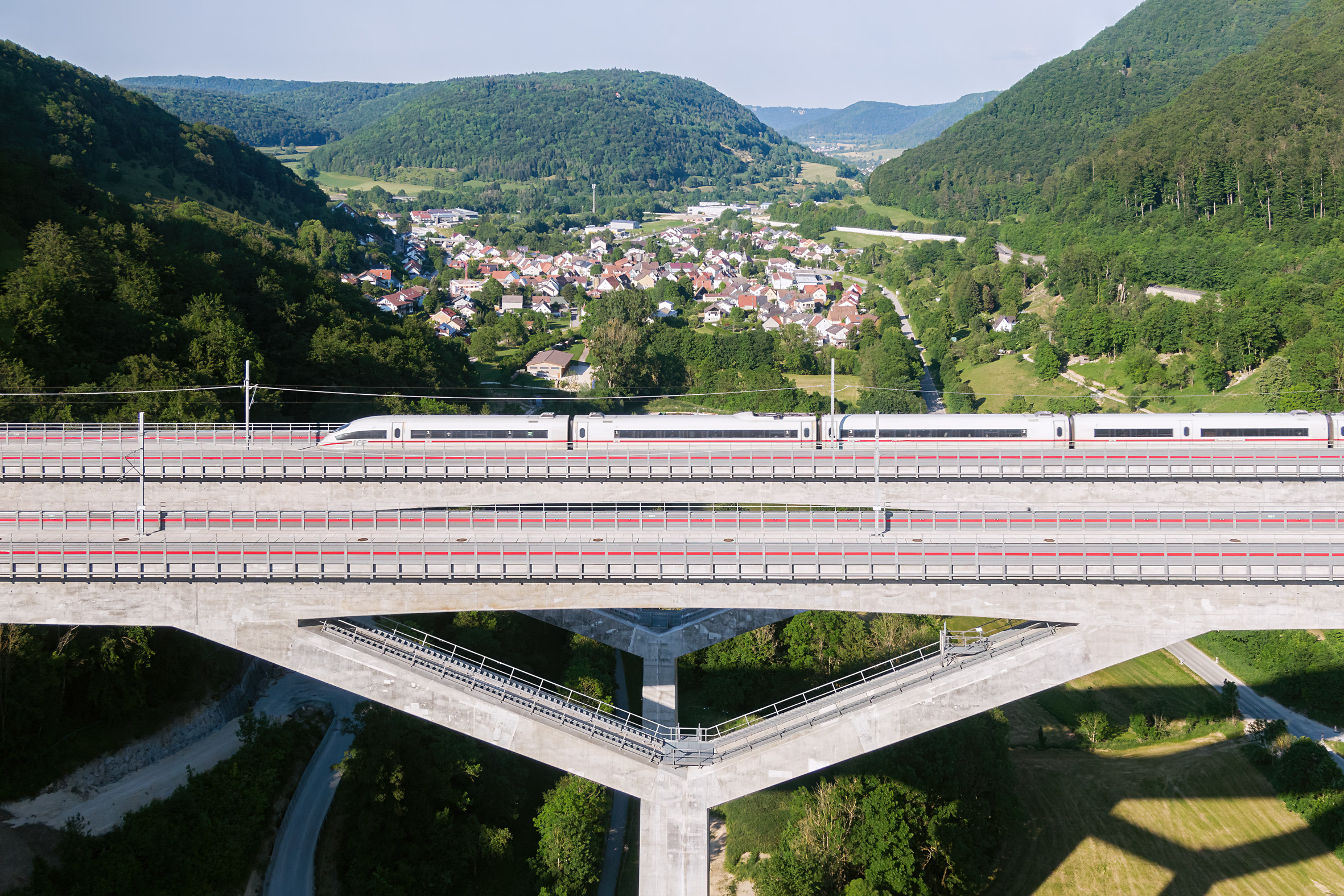 Architekturfotografie Filstalbrücke Mühlhausen Wiesensteig | Gerd Schaller | BAUWERK PERSPEKTIVEN