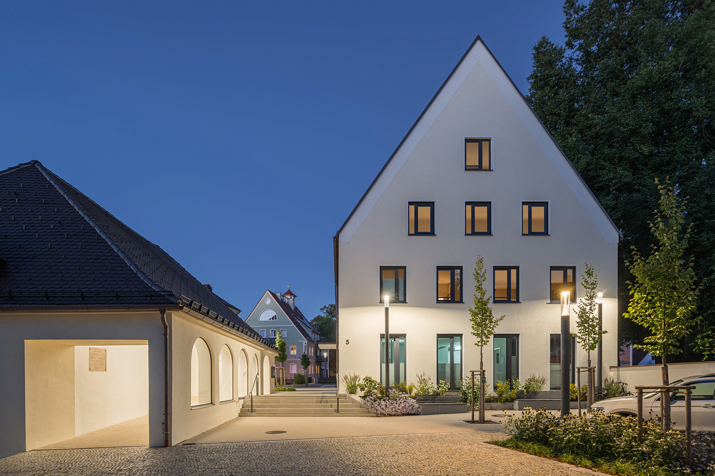 Architekturfotografie Pfarrhaus St. Michael Schwabmünchen | Gerd Schaller | BAUWERK PERSPEKTIVEN